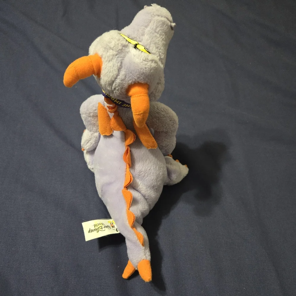 Walt Disney World Epcot Figment Imagination Institute Plush Vintage No Lanyard